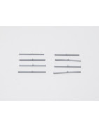 (8) Insulating Track Pins - Replaces 692 fiber pins - Sliver