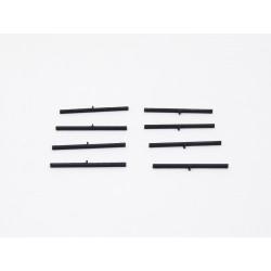 (8) Insulating Track Pins - Replaces 692 fiber pins - Black