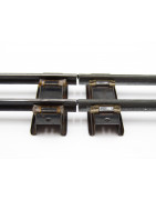 (8) Insulating Track Pins - Replaces 692 fiber pins - Black
