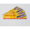 (5) Milwaukee Flyer Reproduction of American Flyer 2 Train Box Sticker - Small