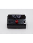 Button Decals for American Flyer Control Buttons - 957 Action Boxcar