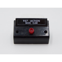Button Decals for American Flyer Control Buttons - 957 Action Boxcar