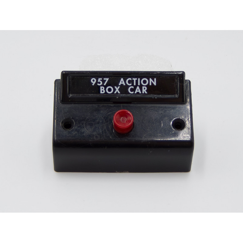 Button Decals for American Flyer Control Buttons - 957 Action Boxcar