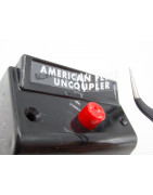 Button Letter Decals for American Flyer Control Buttons - Uncoupler