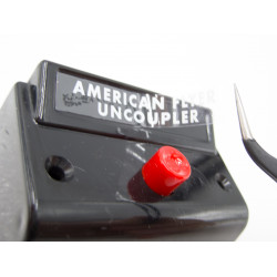 Button Letter Decals for American Flyer Control Buttons - Uncoupler