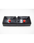 Button Letter Decals for American Flyer Control Buttons - Uncoupler