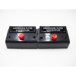 Button Letter Decals for American Flyer Control Buttons - Uncoupler